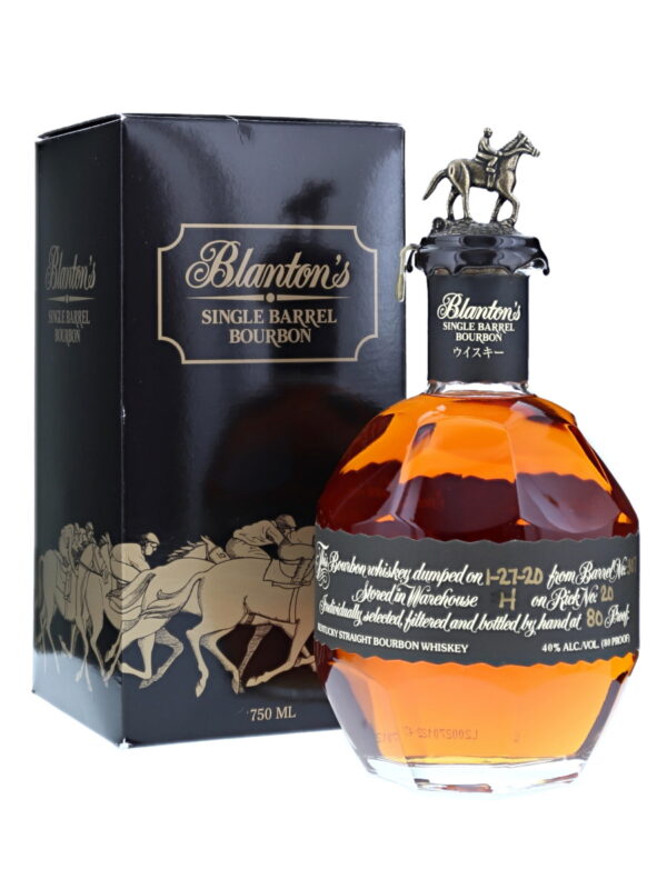 Blantons Single Barrel Bourbon - Japanese Edition - Maroon Box
